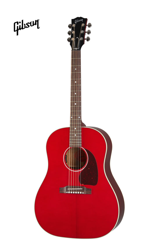 GIBSON J-45 STANDARD ACOUSTIC-ELECTRIC GUITAR - CHERRY - Music Bliss Malaysia