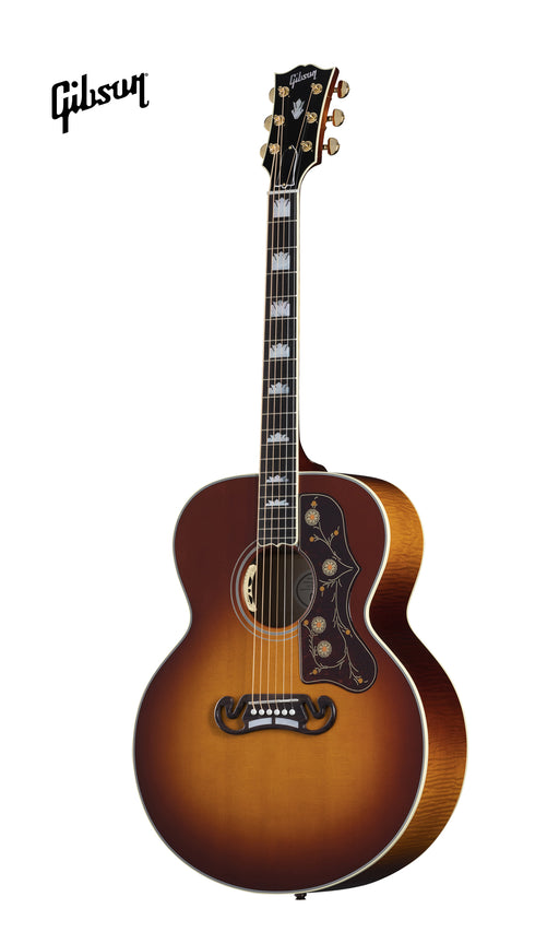 GIBSON SJ-200 STANDARD MAPLE ACOUSTIC-ELECTRIC GUITAR - AUTUMNBURST - Music Bliss Malaysia