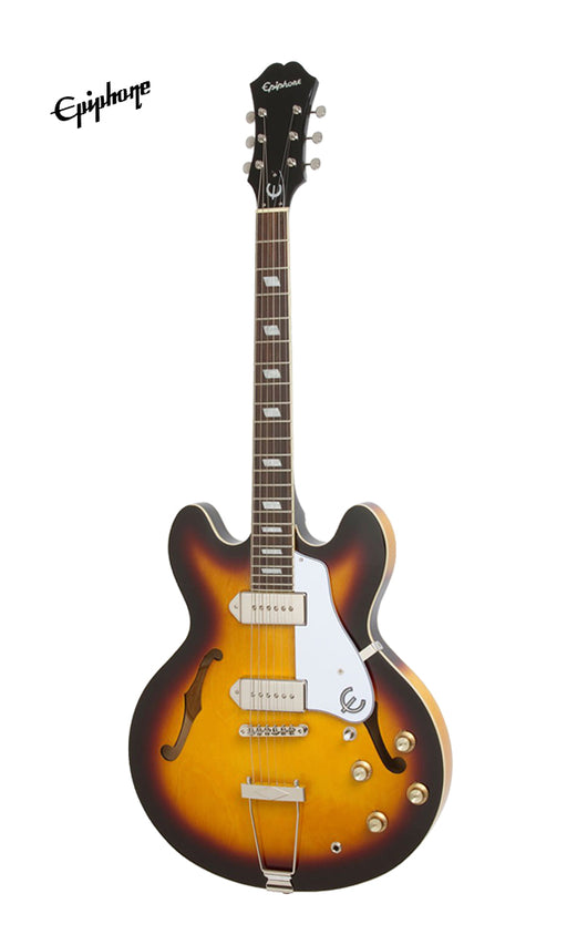 Epiphone Casino Archtop Hollowbody Electric Guitar - Vintage Sunburst - Music Bliss Malaysia