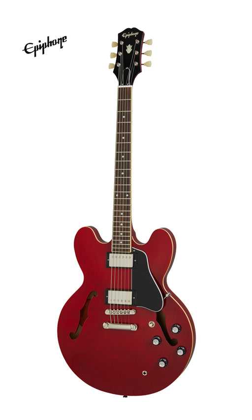 Epiphone ES-335 Semi-Hollowbody Electric Guitar - Cherry - Music Bliss Malaysia