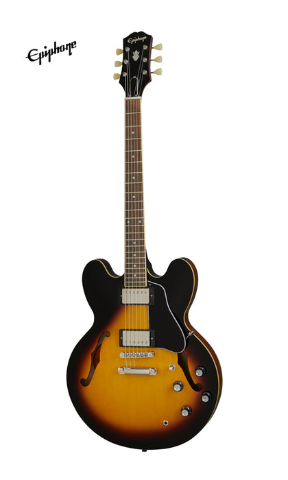 Epiphone ES-335 Semi-Hollowbody Electric Guitar - Vintage Sunburst - Music Bliss Malaysia