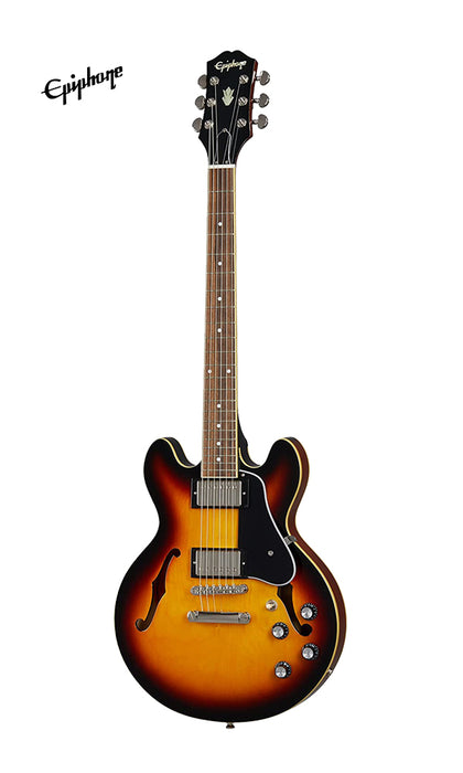 Epiphone ES-339 Semi-Hollowbody Electric Guitar - Vintage Sunburst - Music Bliss Malaysia