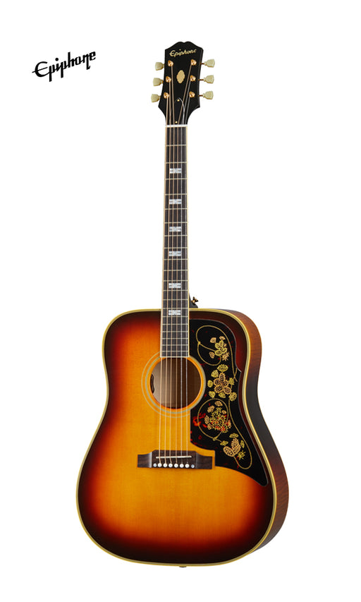 Epiphone USA Frontier Acoustic-Electric Guitar, Case Included - Frontier Burst - Music Bliss Malaysia