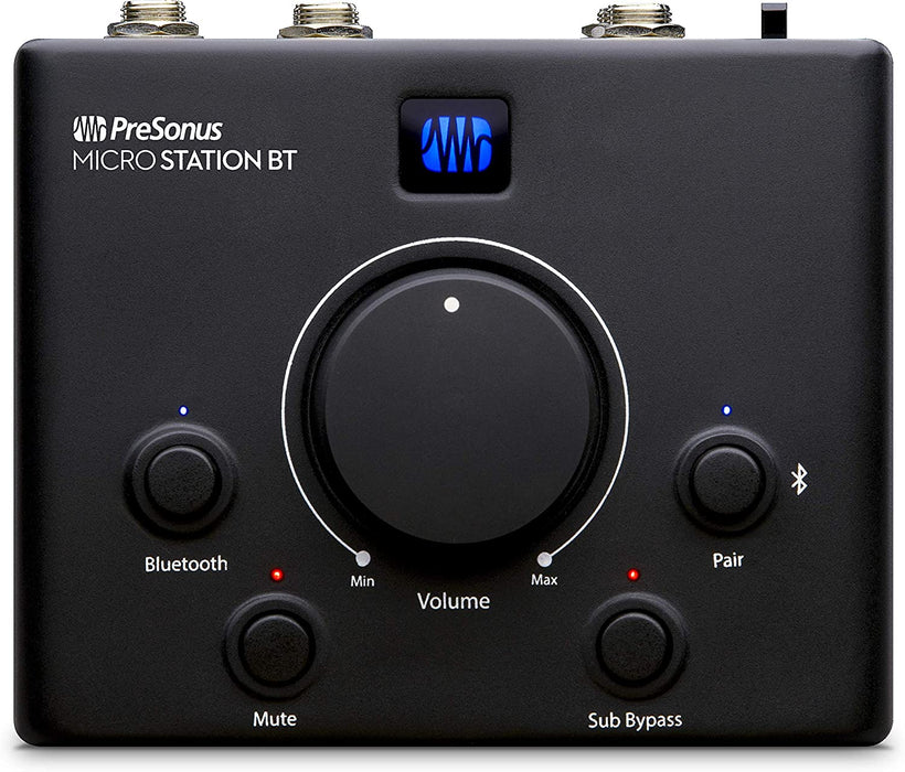 PreSonus Micro Station BT 2.1 Monitor Controller with Bluetooth - Music Bliss Malaysia