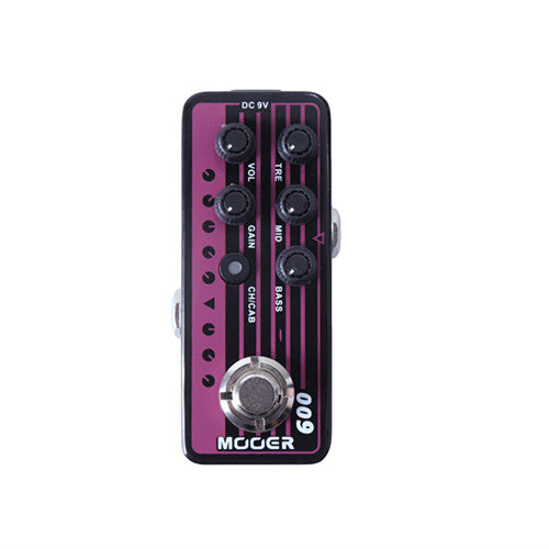 Mooer 009 Blacknight Micro Preamp Pedal - Music Bliss Malaysia