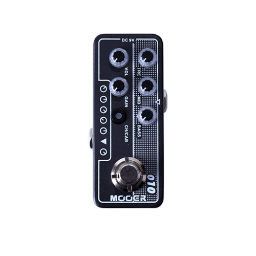 Mooer 010 Two Stones Micro Preamp Pedal - Music Bliss Malaysia