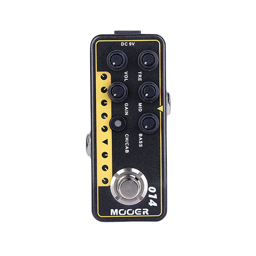 Mooer 014 Taxidea Taxus Micro Preamp Pedal - Music Bliss Malaysia