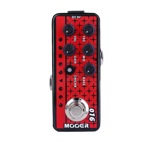 Mooer 016 Phoenix Micro Preamp Pedal - Music Bliss Malaysia