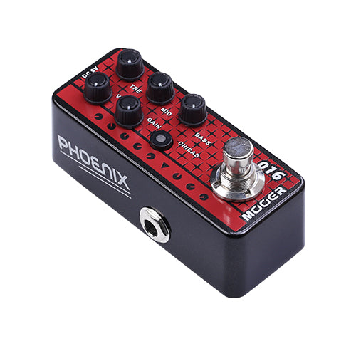 Mooer 016 Phoenix Micro Preamp Pedal - Music Bliss Malaysia