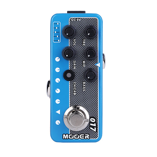 Mooer 017 Cali-MKIV Micro Preamp Pedal (Cali MK IV) - Music Bliss Malaysia