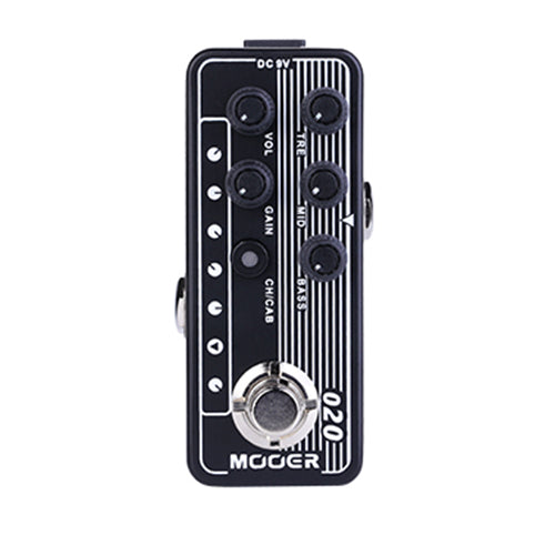 Mooer 020 Blueno Micro Preamp Pedal - Music Bliss Malaysia