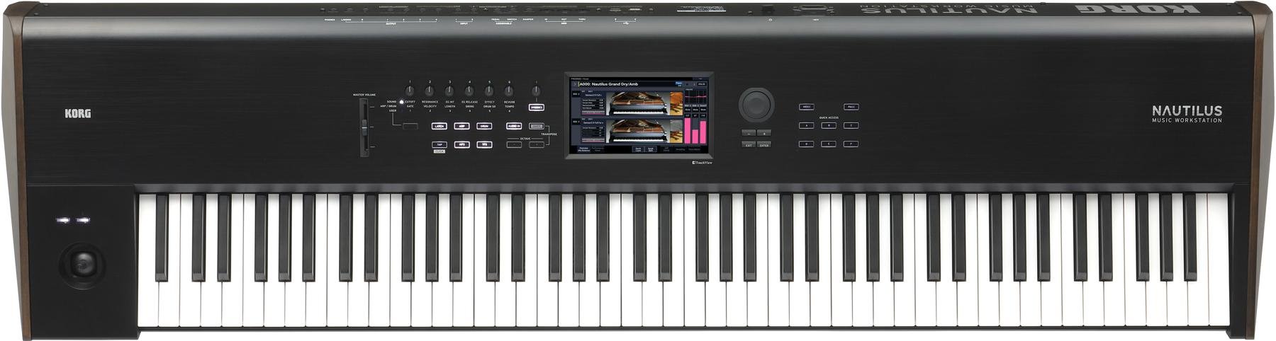 Korg NAUTILUS 88 Digital Performance Workstation - Black with 0% Instalment (NAUTILUS-88 / NAUTILUS88) - Music Bliss Malaysia