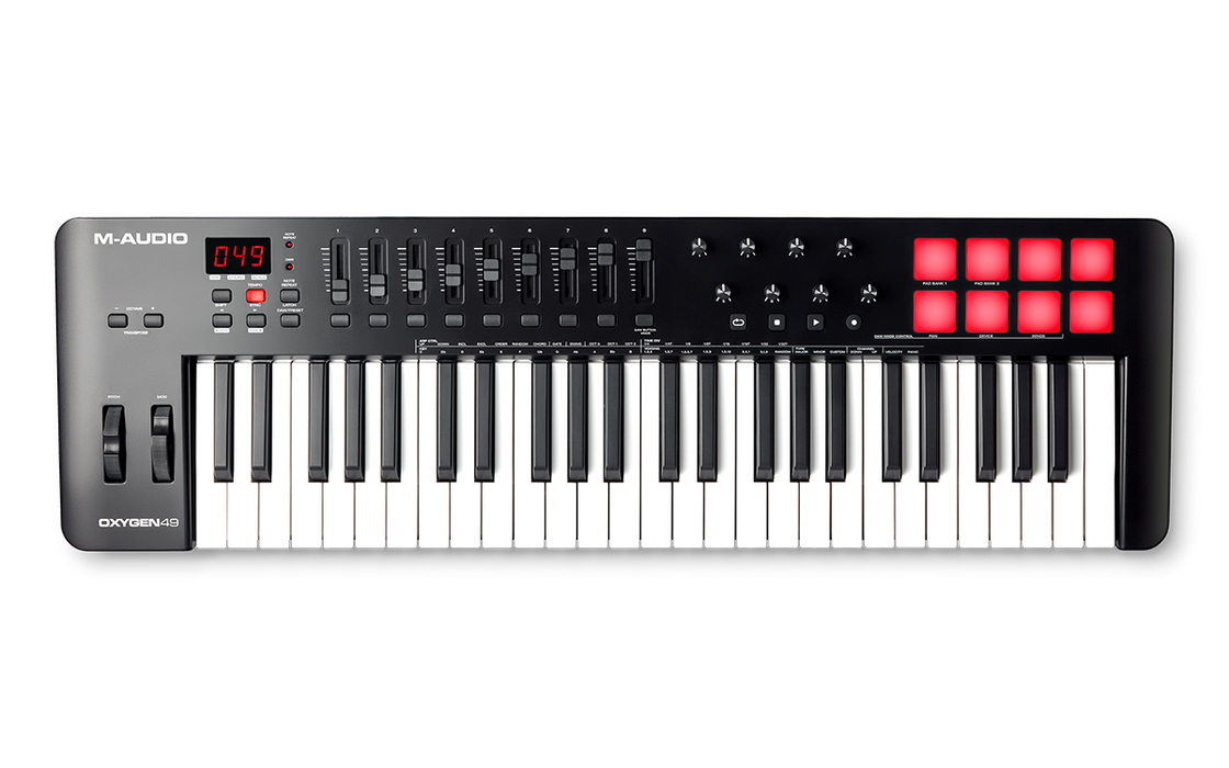 M-Audio Oxygen 49 MKV 49-key Keyboard Controller - Music Bliss Malaysia