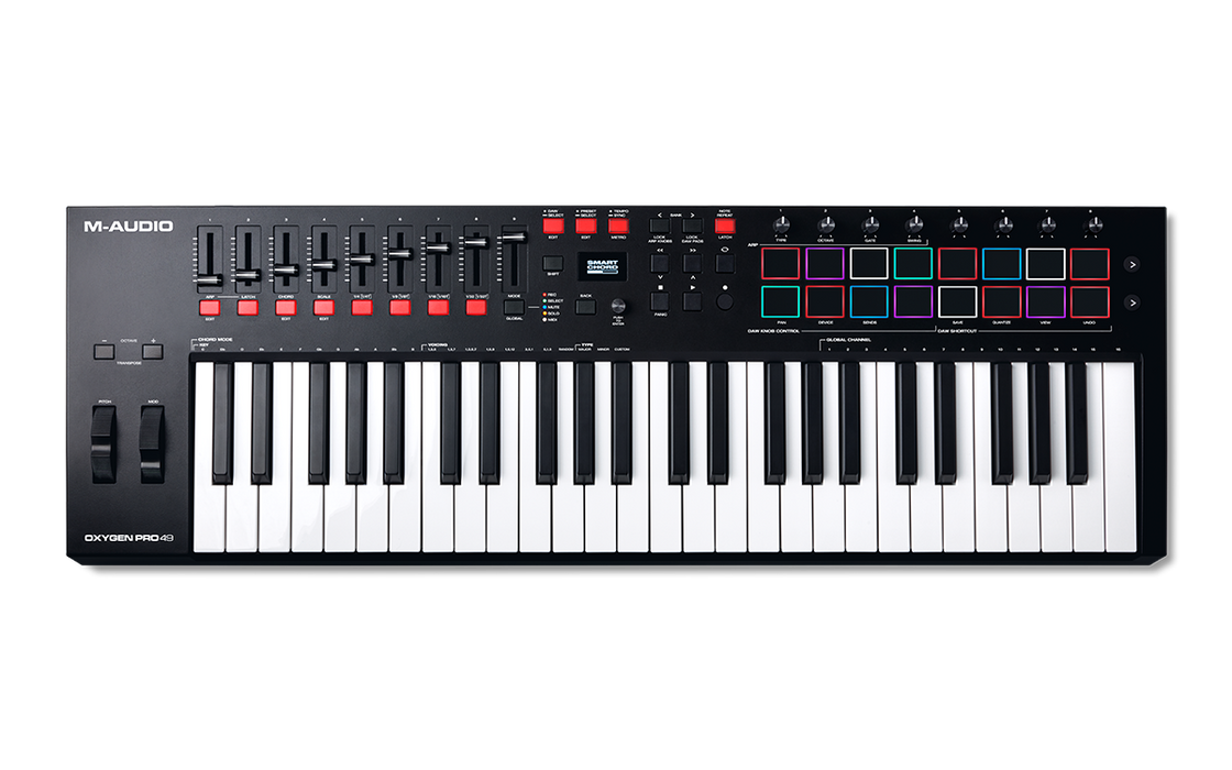 M-Audio Oxygen Pro 49 49-key Keyboard Controller - Music Bliss Malaysia