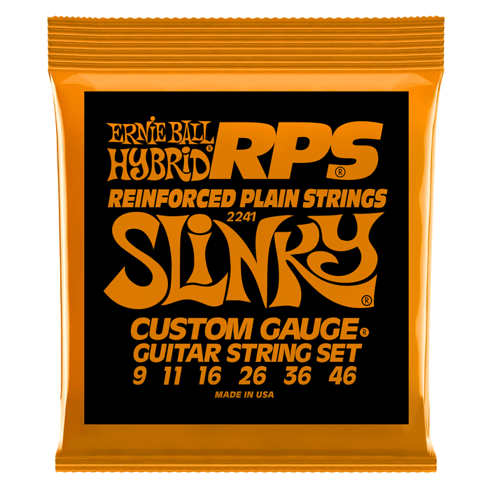 Ernie Ball 2241 Hybrid Slinky RPS Nickel Wound Electric Guitar Strings (9-46) - Music Bliss Malaysia