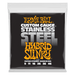Ernie Ball 2247 Hybrid Slinky Stainless Steel Wound Electric Guitar Strings (9-46) - Music Bliss Malaysia