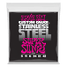 Ernie Ball 2248 Super Slinky Stainless Steel Wound Electric Guitar Strings (9-42) - Music Bliss Malaysia