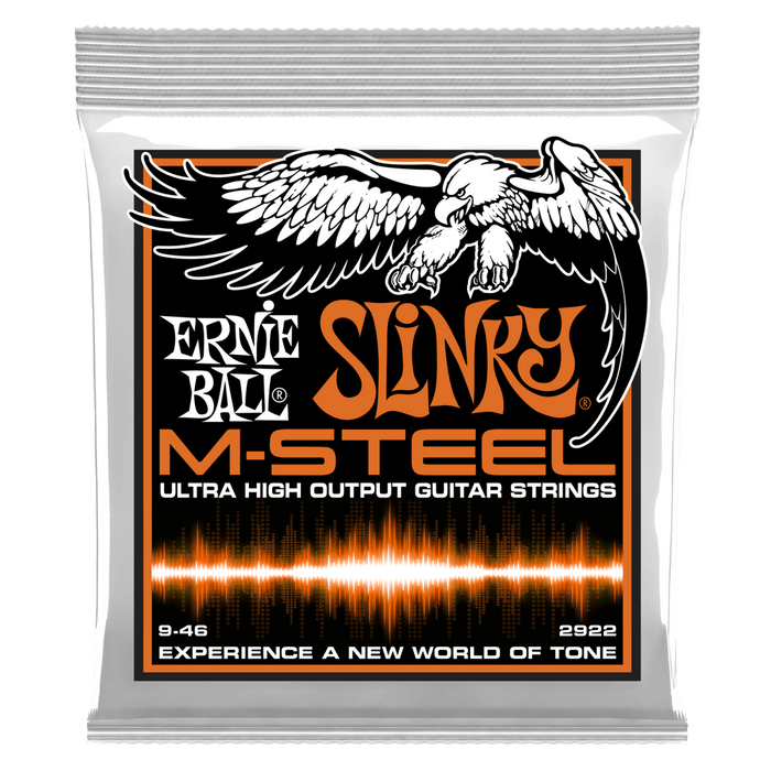Ernie Ball 2922 Hybrid Slinky M-Steel Electric Guitar Strings (9-46) - Music Bliss Malaysia