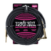 Ernie Ball 6081 10' Braided Straight / Angle Instrument Cable -  Black (P06081) - Music Bliss Malaysia