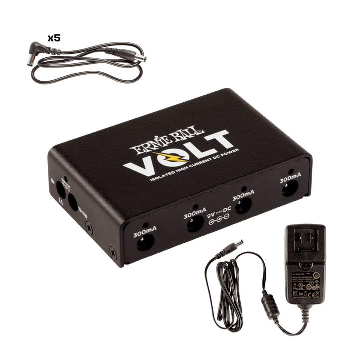 Ernie Ball 6191 Volt 9V DC Isolated Power Supply (P06191) - Music Bliss Malaysia
