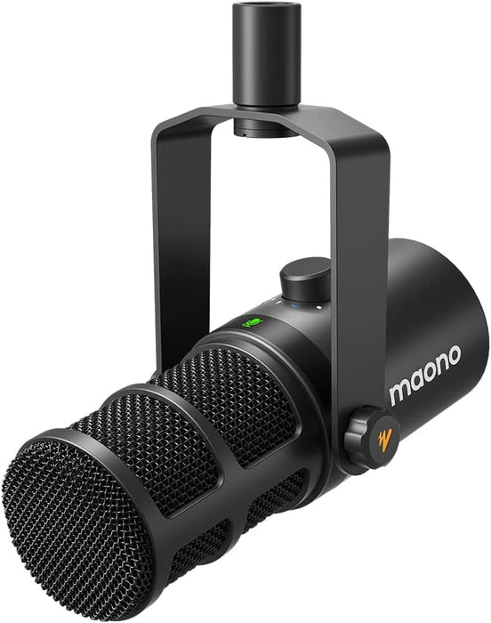 MAONO PD400X Professional Podcast Dynamic Microphone USB/XLR Dual Mode for PC/Phone/Podcasting/Recording - Music Bliss Malaysia