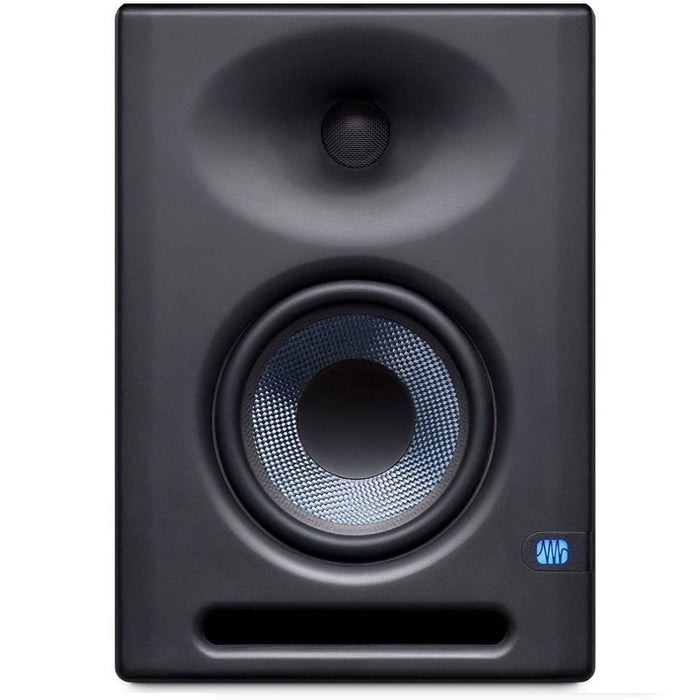 PreSonus Eris E5 XT 5" Powered Studio Monitor with Gator Desktop Monitor Stands, Gator Isolation Pads and Warm Audio Cables - Pair - Music Bliss Malaysia