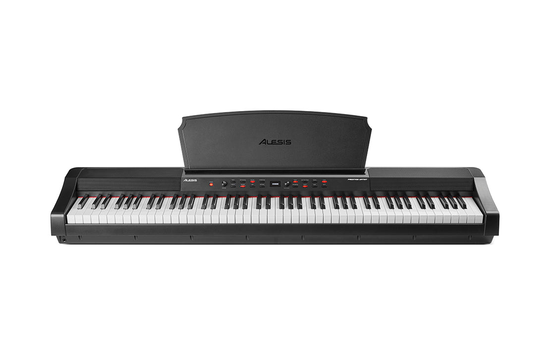 Alesis Prestige Artist 88-key Digital Piano w/ Graded Hammer Action Keys - Music Bliss Malaysia