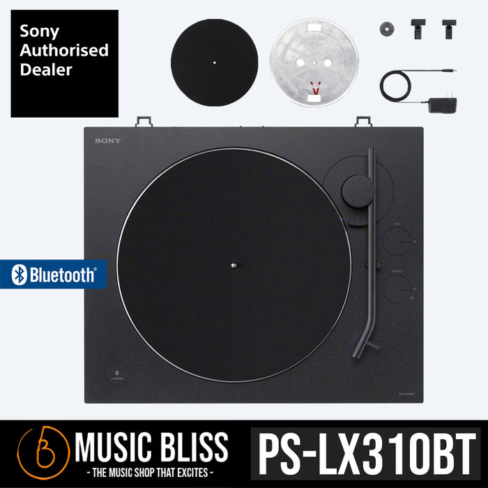 Sony PS-LX310BT Bluetooth Turntable, Sony Vinyl Record Player