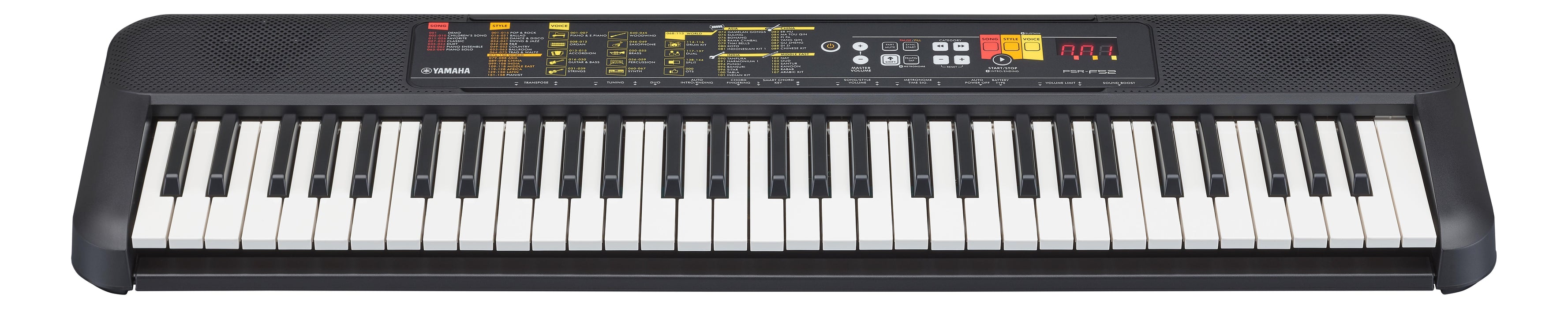Yamaha PSR-F52 61-Keys Portable Keyboard - Music Bliss Malaysia