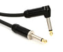 Planet Waves PW-AMSGRA-20 American Stage Straight to Right Angle Instrument Cable - 20 feet (PWAMSGRA20) - Music Bliss Malaysia