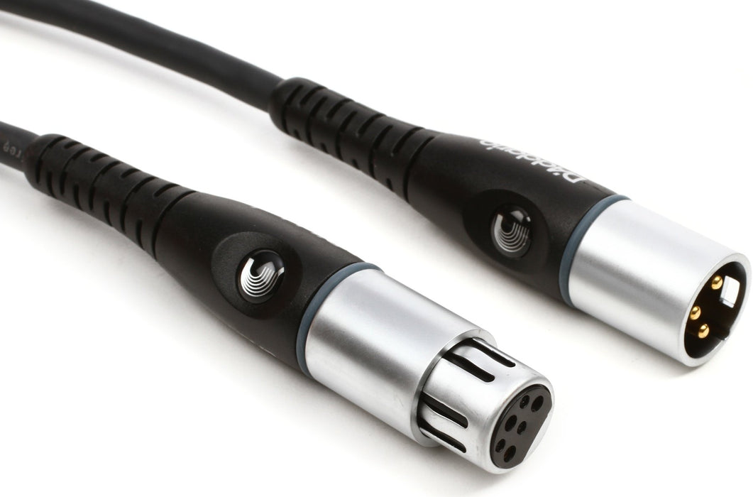 Planet Waves PW-M-10 Custom Series Microphone Cable - 10 feet (PWM10) *Crazy Sales Promotion* - Music Bliss Malaysia