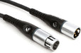 Planet Waves PW-M-10 Custom Series Microphone Cable - 10 feet (PWM10) *Crazy Sales Promotion* - Music Bliss Malaysia