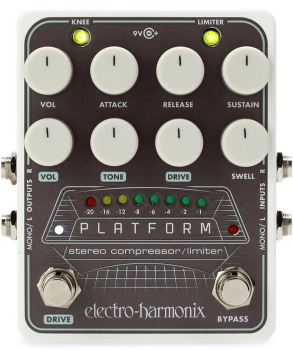 Electro Harmonix Platform Stereo Compressor Pedal - Music Bliss Malaysia