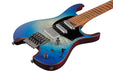 Ibanez QX54QM w/Q HSS Pickup - Blue Sphere Burst Flat (QX54QM-BSM) - Music Bliss Malaysia