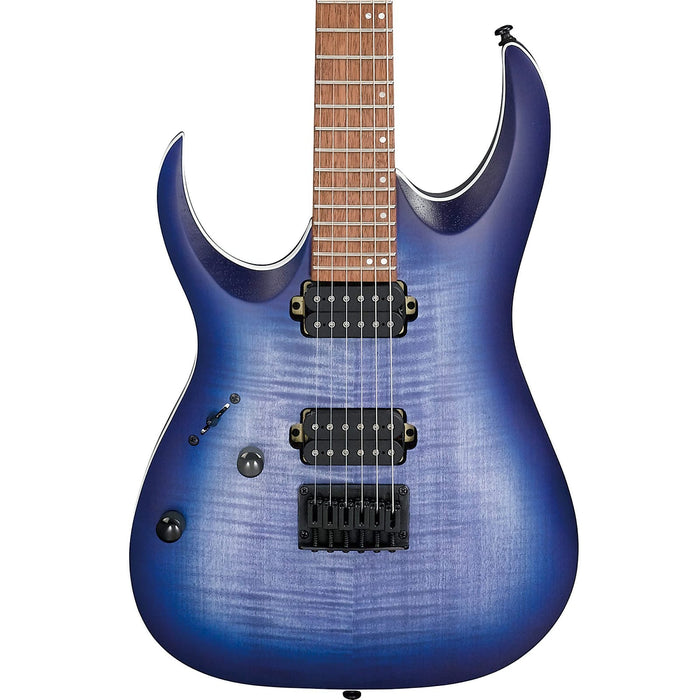 Ibanez Standard RGA42FML Left-handed - Blue Lagoon Burst Flat - Music Bliss Malaysia