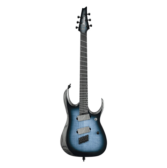 Ibanez Axion Label RGD61ALMS - Cerulean Blue Burst Low Gloss - Music Bliss Malaysia