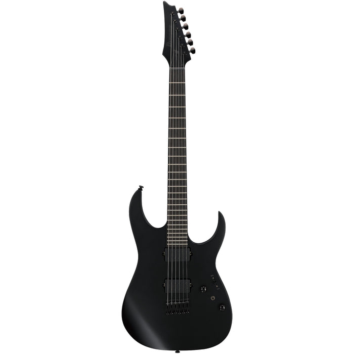 Ibanez RGRTB621 Iron Label Electric Guitar - Black Flat - Music Bliss Malaysia