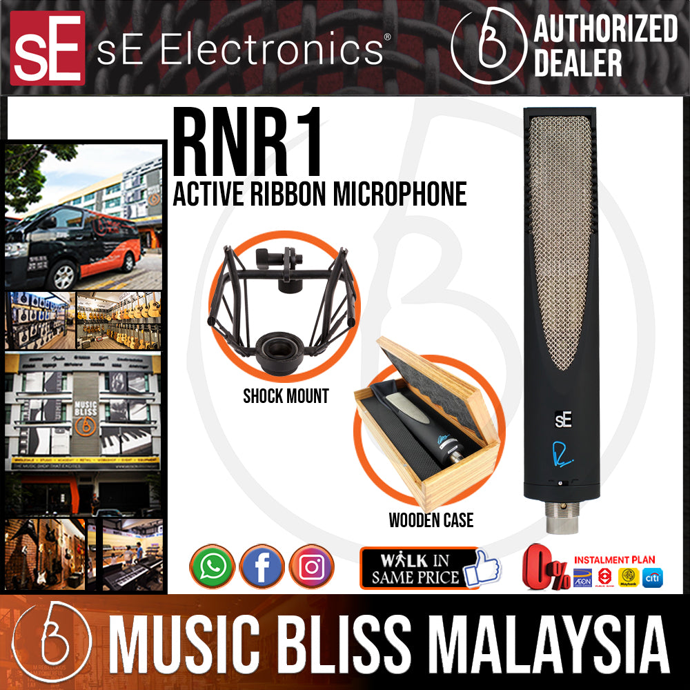 SE Electronics Rupert Neve RNR1 Active Ribbon Microphone | Music Bliss ...