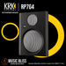 KRK ROKIT G4 Studio Monitor Grille Covers for ROKIT 7 G4 - Music Bliss Malaysia
