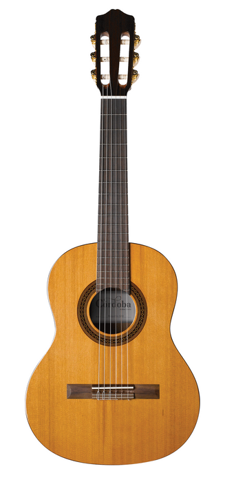 Cordoba Requinto 1/2 Classical Guitar - Solid Canadian Cedar Top, Mahogany Back & Sides Beginners Classical Guitar, Best For Traveling - Music Bliss Malaysia