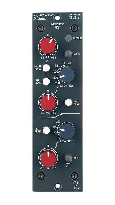 Rupert Neve Designs 551 500 Series Inductor Equalizer - Music Bliss Malaysia