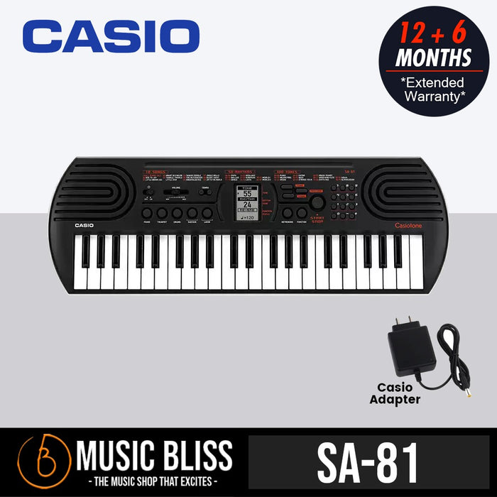 Casio SA-81 44-Keys Mini Keyboard - Music Bliss Malaysia
