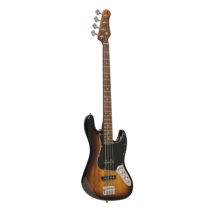 Stagg SBJ-30 Standard "J" Electric Bass Guitar - Sunburst - Music Bliss Malaysia