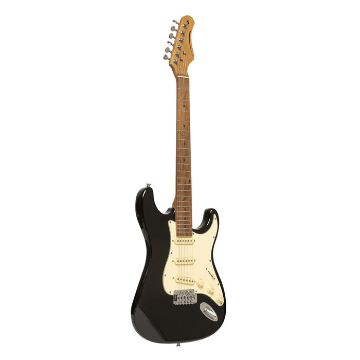 Stagg SES-55 Series 55 Electric Guitar - Black - Music Bliss Malaysia