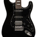 Stagg SES-60 BLK Solid Alder Body Electric Guitar - Black - Music Bliss Malaysia