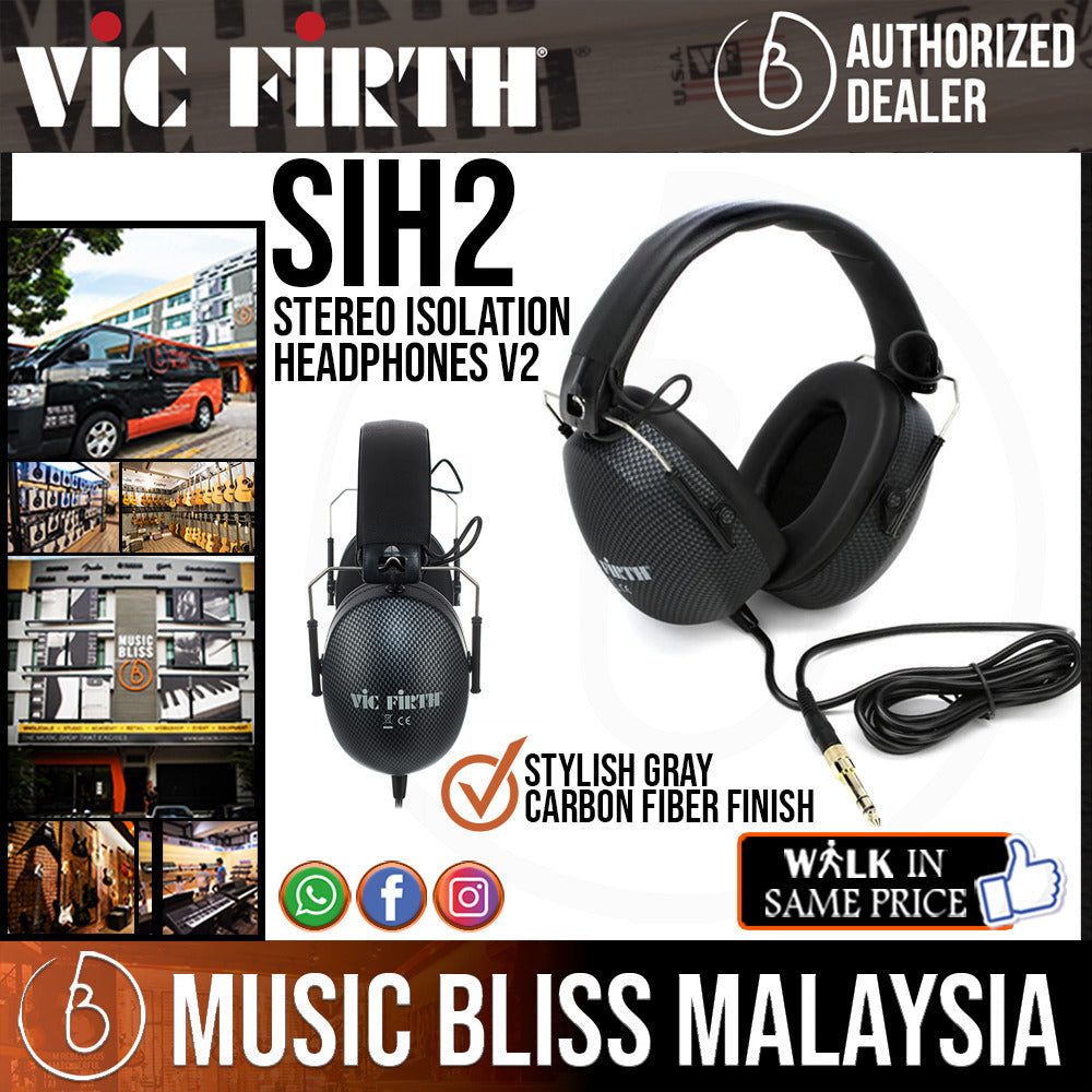 Vic firth 2025 db22 isolation headphones