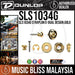Jim Dunlop SLS1034G Straplok Strap Retainers Dual Design - 24KT Gold Flash - Music Bliss Malaysia