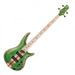 Ibanez Premium SR4FMDX 4-string Bass Guitar - Emerald Green Low Gloss - Music Bliss Malaysia