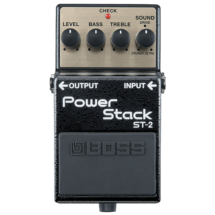 Boss ST-2 Power Stack Overdrive Guitar Effects Pedal - Music Bliss Malaysia