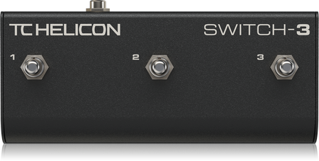 TC-Helicon Switch-3 Footswitch - Music Bliss Malaysia